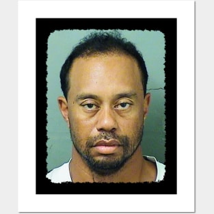 mugshot Tiger Posters and Art